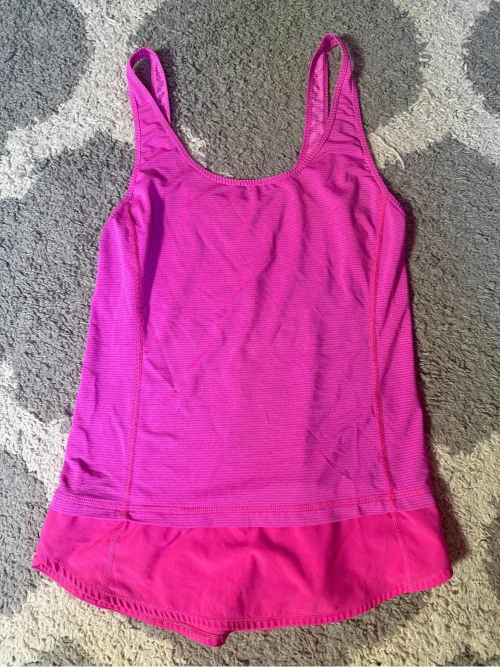Lululemon Cool Racerback Tank Pink Athletic Yoga Running